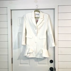 White Bridal Blazer Jacket